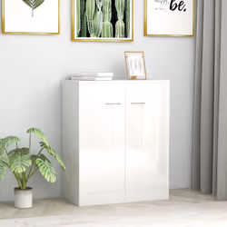 Description générale Ce buffet au design minimaliste est à la fois pratique et décoratif. Avec ses 2 grands compartiments à l ...
