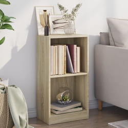 Bibliothèque Chêne sonoma 40x24x75 cm Bois d'ingénierie Vidaxl