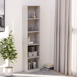 Avec un design élégant et beau, cette bibliothèque ajoutera une touche décorative et pratique à votre décoration. Le meuble e ...