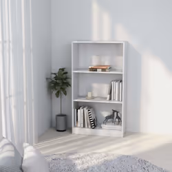 Avec un design élégant et beau, cette bibliothèque ajoutera une touche décorative et pratique à votre décoration. L'armoire e ...