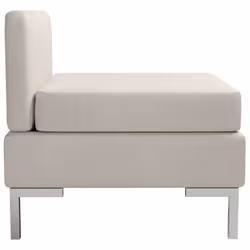 VidaXL 287002 canapé Crème