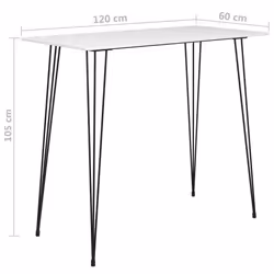VidaXL 248144 table de cuisine et de salle à manger - Vue supplémentaire 4