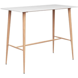 Vidaxl - Table de bar Blanc 120x60x105 cm