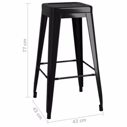 VidaXL 248147 Tabouret de bar - Vue supplémentaire 7