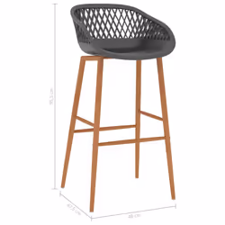 VidaXL 248154 Tabouret de bar - Vue supplémentaire 7