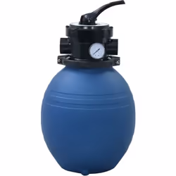 Description générale En vertu du sable comme milieu filtrant, ce filtre à sable de piscine est efficace pour filtrer et purif ...