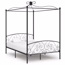 VidaXL 284477, Noir, 1490 mm, 2,11 m, 2270 mm, 1400 x 2000 mm, 28 cm