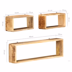 VidaXL 285844 étagères Bois - Vue supplémentaire 5