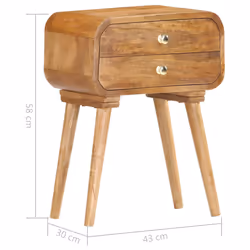 VidaXL 285851 Table de nuit et table de chevet - Vue supplémentaire 6