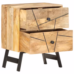 VidaXL 285875 Table de nuit et table de chevet - Vue supplémentaire 3