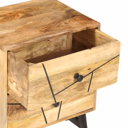 VidaXL 285875 Table de nuit et table de chevet - Vue supplémentaire 4