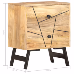 VidaXL 285875 Table de nuit et table de chevet - Vue supplémentaire 6