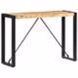 vidaXL Table console 110x35x76 cm Bois de manguier massif