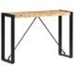 vidaXL Table console 110x35x76 cm Bois de manguier massif