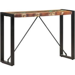 Vidaxl - Table console 110x35x76 cm Bois de récupération massif