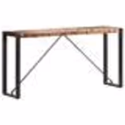 vidaXL Table console 150x35x76 cm Bois de récupération massif