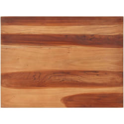 Dessus de table bois massif d'acacia 25-27 mm 60x80 cm Vidaxl