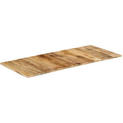 Dessus de table bois de manguier solide 15-16 mm 140x60 cm
