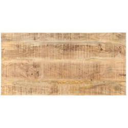 Dessus de table Bois de manguier solide 25-27 mm 100x60 cm