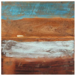 vidaXL Dessus de table carré 60x60 cm 25-27 mm Bois de récupération - TU