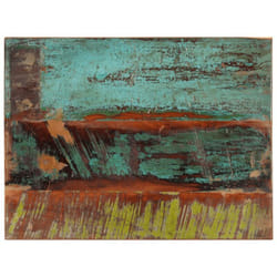 Dessus de table rectangulaire 60x80 cm 25-27 mm Bois récupéré Vidaxl