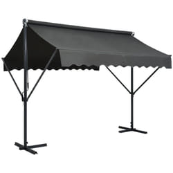 Vidaxl - Auvent sur pied 300 x 300 cm Anthracite