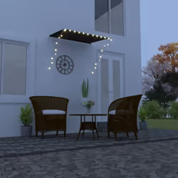 Cet auvent rétractable sera sûrement une option idéale pour une utilisation devant la fenêtre, sur la terrasse, sur le balcon ...