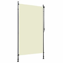 vidaXL Store roulant d'extérieur 120 x 270 cm Crème - TU