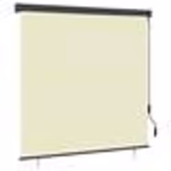 vidaXL Store roulant d'extérieur 160x250 cm Crème