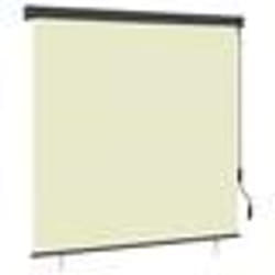 vidaXL Store roulant d'extérieur 160x250 cm Crème