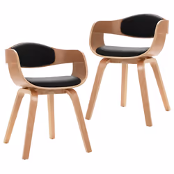 VidaXL 287388, Coton, Simili-cuir, mousse, Polyuréthane (PU), Bois, 110 kg, 490 mm, 515 mm, 715 mm, 40 cm