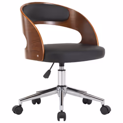 VidaXL 287421, Simili-cuir, mousse, Métal, Bois, 110 kg, 480 mm, 530 mm, 66,5 cm, 74,5 cm