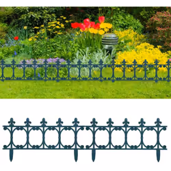 Dotées d'un style gothique, ces bordures de pelouse seront un ajout pratique et décoratif à vos parterres de plantes, pelouse ...