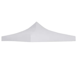 vidaXL Toit de tente de réception 3 x 3 m Blanc - TU