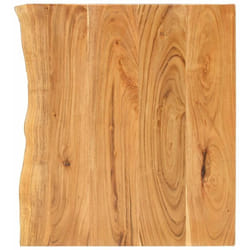 Vidaxl - Salle de bain Plancher dans une conception élégante acacia solide différentes tailles taille : 80 x 55 x 2.5 cm