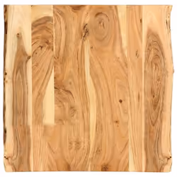 vidaXL Dessus de table Bois d'acacia massif 58x(50-60)x2,5 cm - TU