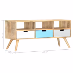 VidaXL 286484 Support TV et centre de divertissement - Vue supplémentaire 6