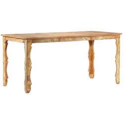 Cette élégante table de salle à manger sera un supplément distinctif à votre cuisine ou salle à manger. Cette table à dîner e ...