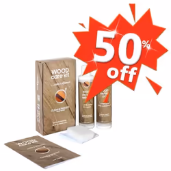 Kit d'entretien du bois CARE KIT 2x250 ml - TU