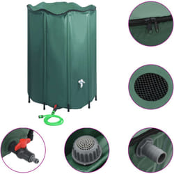 Vidaxl - Réservoir pliable d'eau de pluie avec robinet 1250 l