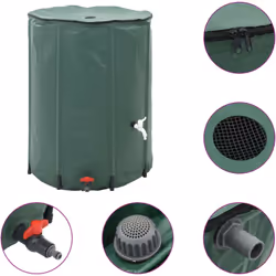 Adoptez la solution de la nature à notre pénurie d'eau émergente avec notre baril pliable d'eau ! Placez simplement le baril  ...