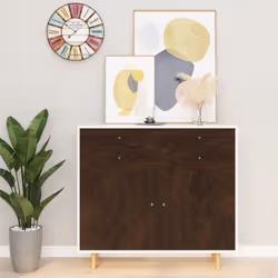 Améliorez simplement votre décoration intérieure avec ce film de meubles autocollant avec des grains d'aspect de bois ! Nos f ...