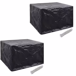 Cette housse de mobilier de jardin de haute qualité est adaptée à la protection toute l'année de vos ensembles de mobilier en ...