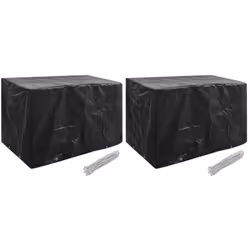 Cette housse de mobilier de jardin de haute qualité convient à la protection de votre mobilier en rotin contre la poussière,  ...