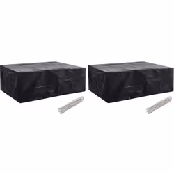 Cette housse en PE de haute qualité est adaptée à la protection de votre ensemble de mobilier d'extérieur de la saleté, du ve ...