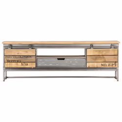 VidaXL 286533 Support TV et centre de divertissement