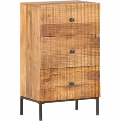 Ce buffet en bois de style vintage et pratique sera un supplément intemporel à votre décoration intérieure. L'armoire latéral ...