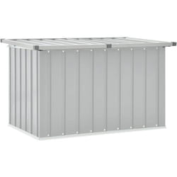 Boîte de rangement de jardin Gris 109x67x65 cm Vidaxl