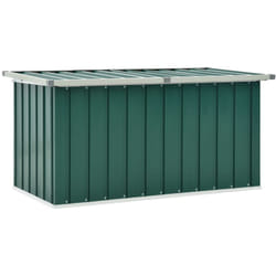 Boîte de rangement de jardin Vert 129x67x65 cm Vidaxl