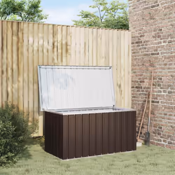 Cette élégante boîte de rangement est une solution idéale pour désencombrer votre jardin, patio ou terrasse. La boîte de jard ...